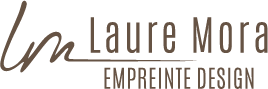 Image logo Laure Mora Empreinte design